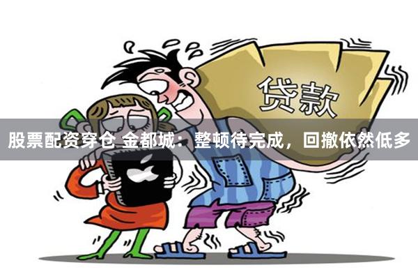 股票配资穿仓 金都城：整顿待完成，回撤依然低多