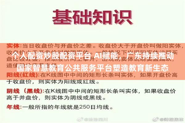 个人配资炒股配资平台 AI赋能，广东持续推动国家智慧教育公共服务平台塑造教育新生态