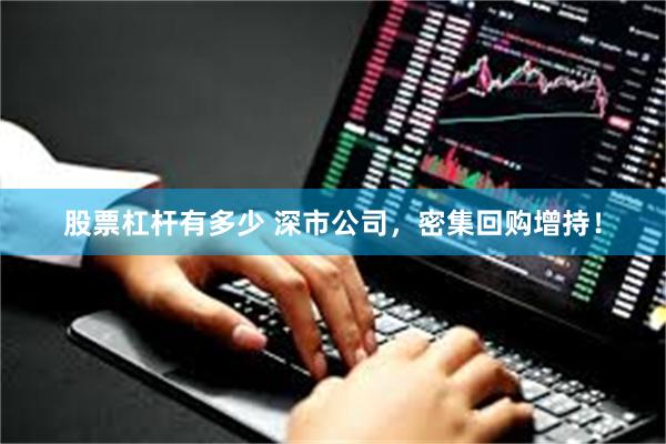股票杠杆有多少 深市公司，密集回购增持！