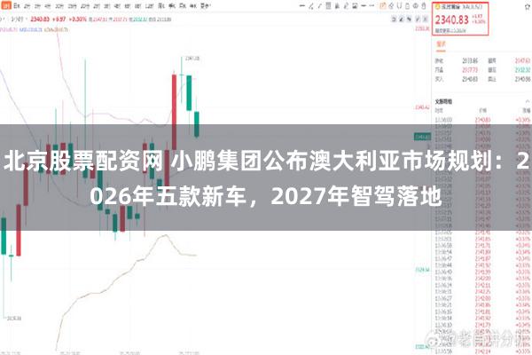 北京股票配资网 小鹏集团公布澳大利亚市场规划：2026年五款新车，2027年智驾落地