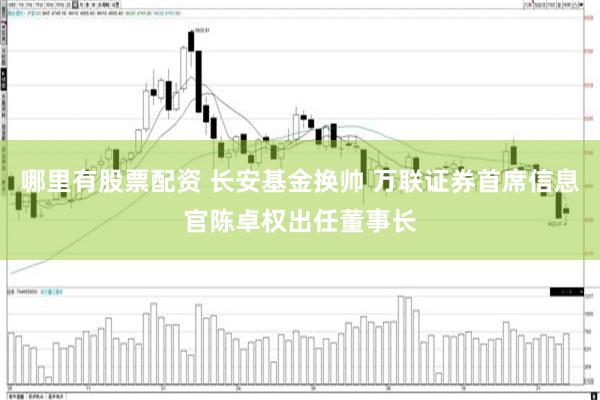 哪里有股票配资 长安基金换帅 万联证券首席信息官陈卓权出任董事长