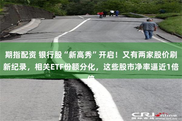 期指配资 银行股“新高秀”开启！又有两家股价刷新纪录，相关ETF份额分化，这些股市净率逼近1倍